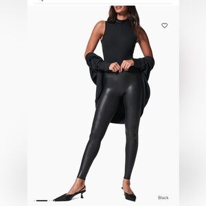 Spanx Faux Leather Leggings - NWOT!